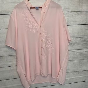 [Ship n' Shore] Vintage Floral Embroidered Top